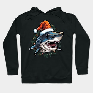 Shark Christmas Hoodie